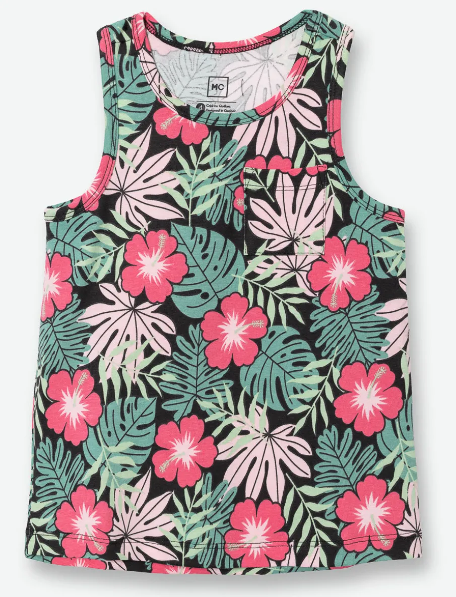 Printed Tank Top – Little Girl