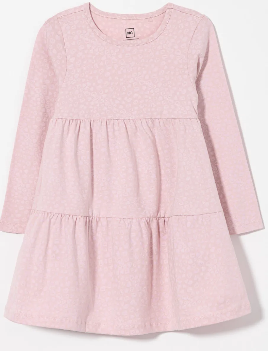 Printed Tiered Dress - Little Girl