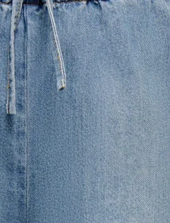 Pull-on Denim Shorts