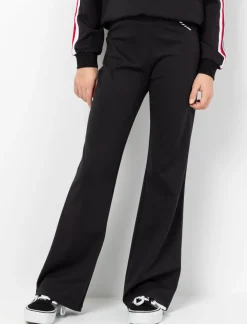 Pull-on Flared Trousers