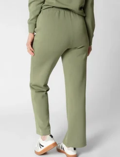 Pull-on Straight-leg Pants