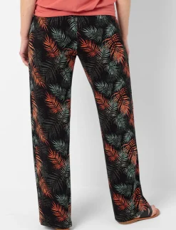 Pull-on Wide-Leg Pants