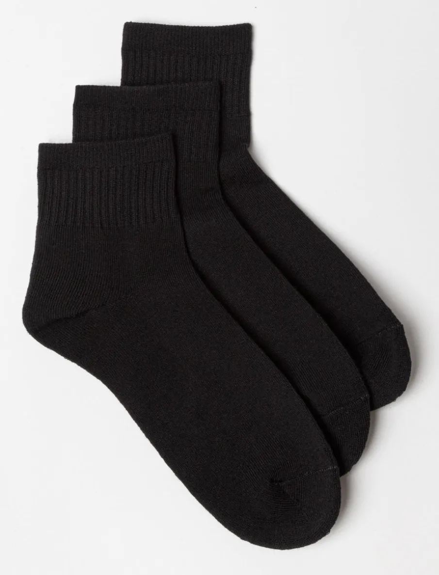 Quarter Socks - Pack of 3