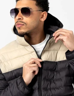 Quilted Mid-Season Coat