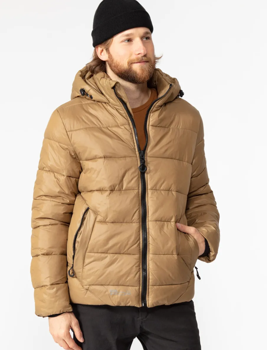 Quilted Mid-season Coat