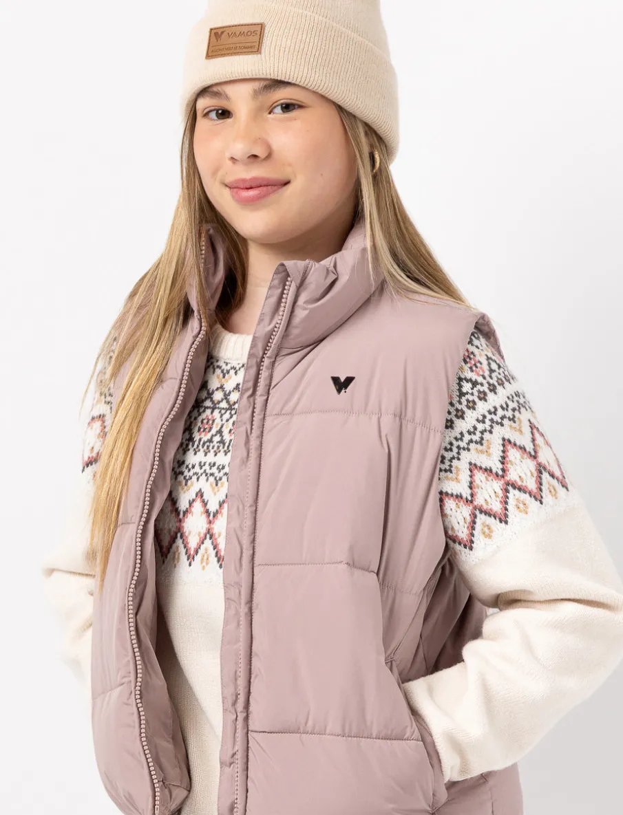 Quilted Sleeveless Vest