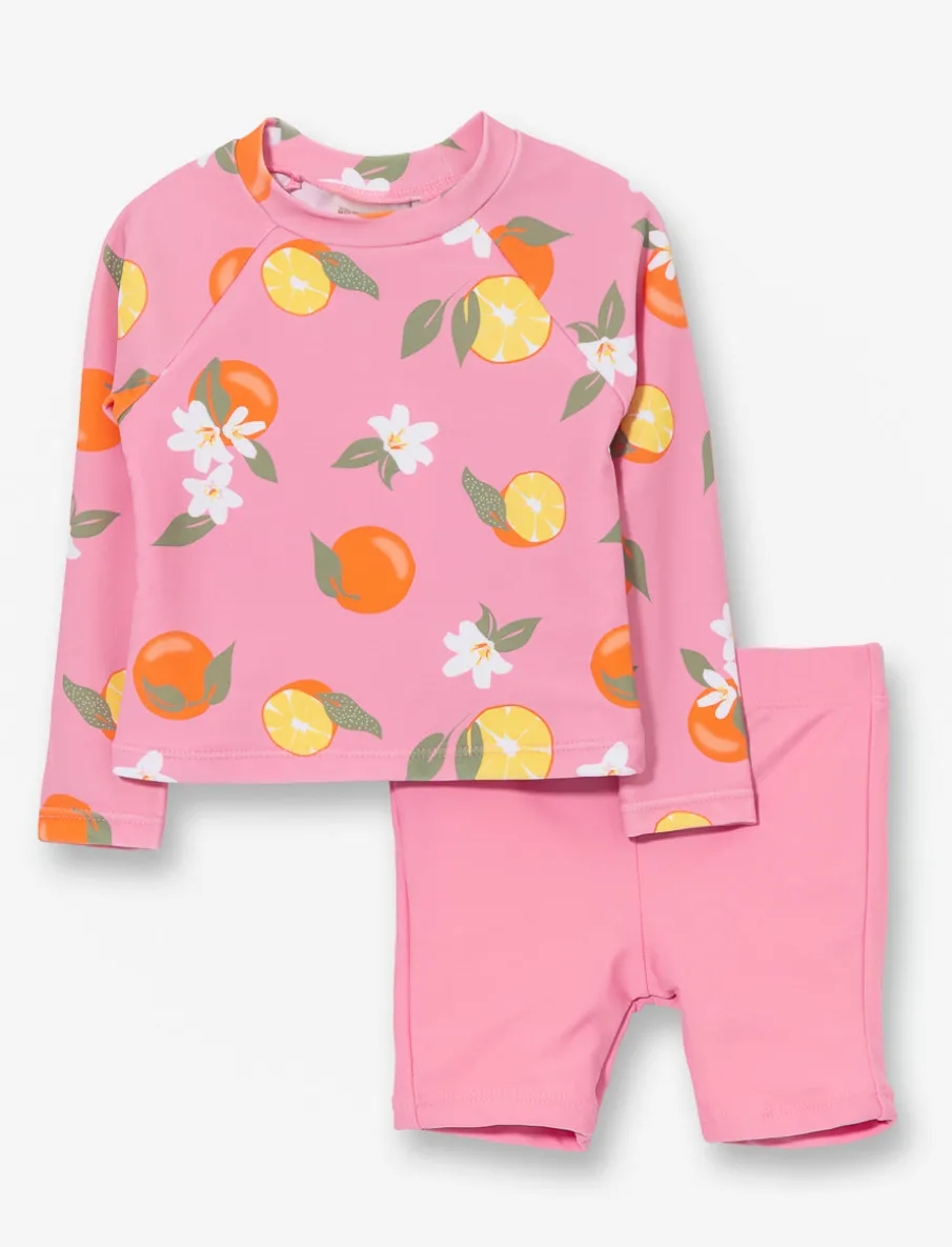 Rash Guard 2-piece Swimsuit - Little Girl