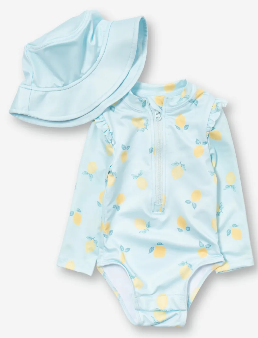 Rashguard with Matching Hat