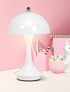 Rechargeable LED Dome Table Lamp