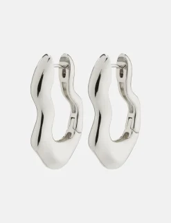Recycled Wavy Earrings