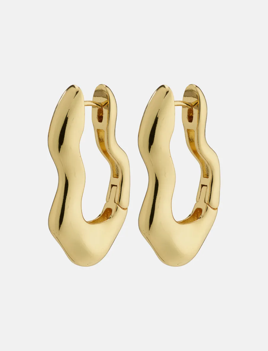 Recycled Wavy Earrings