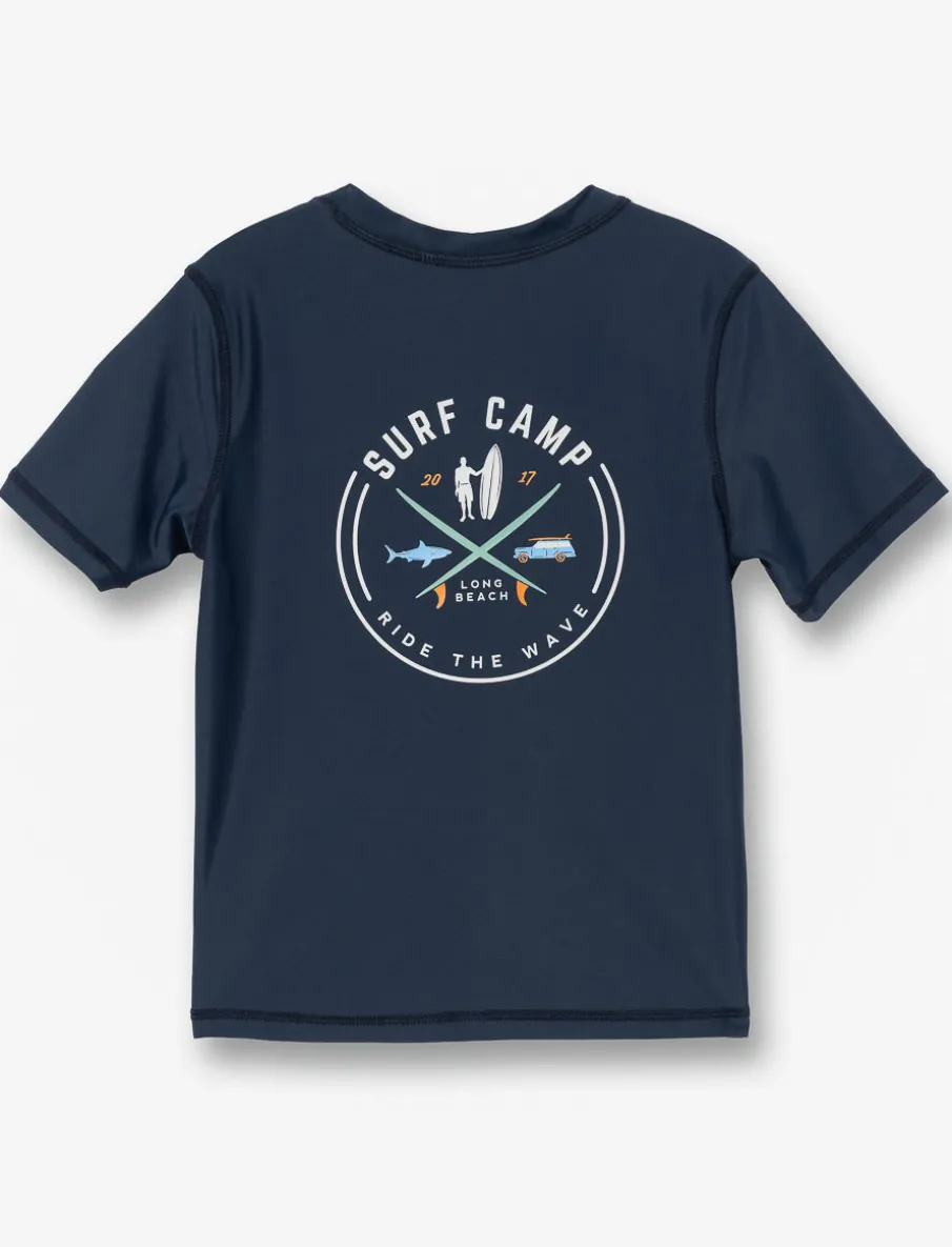 Reflective Detail T-shirt with Back Print - Little Boy