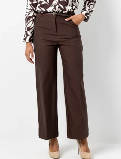 Regular Waist Wide-leg Pants
