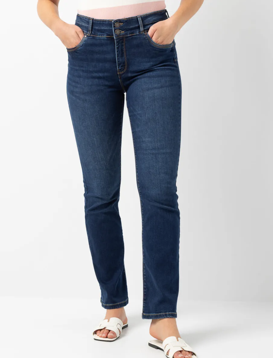 Regular-rise Bootcut Jeans