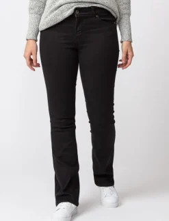 Regular-rise Bootcut Jeans