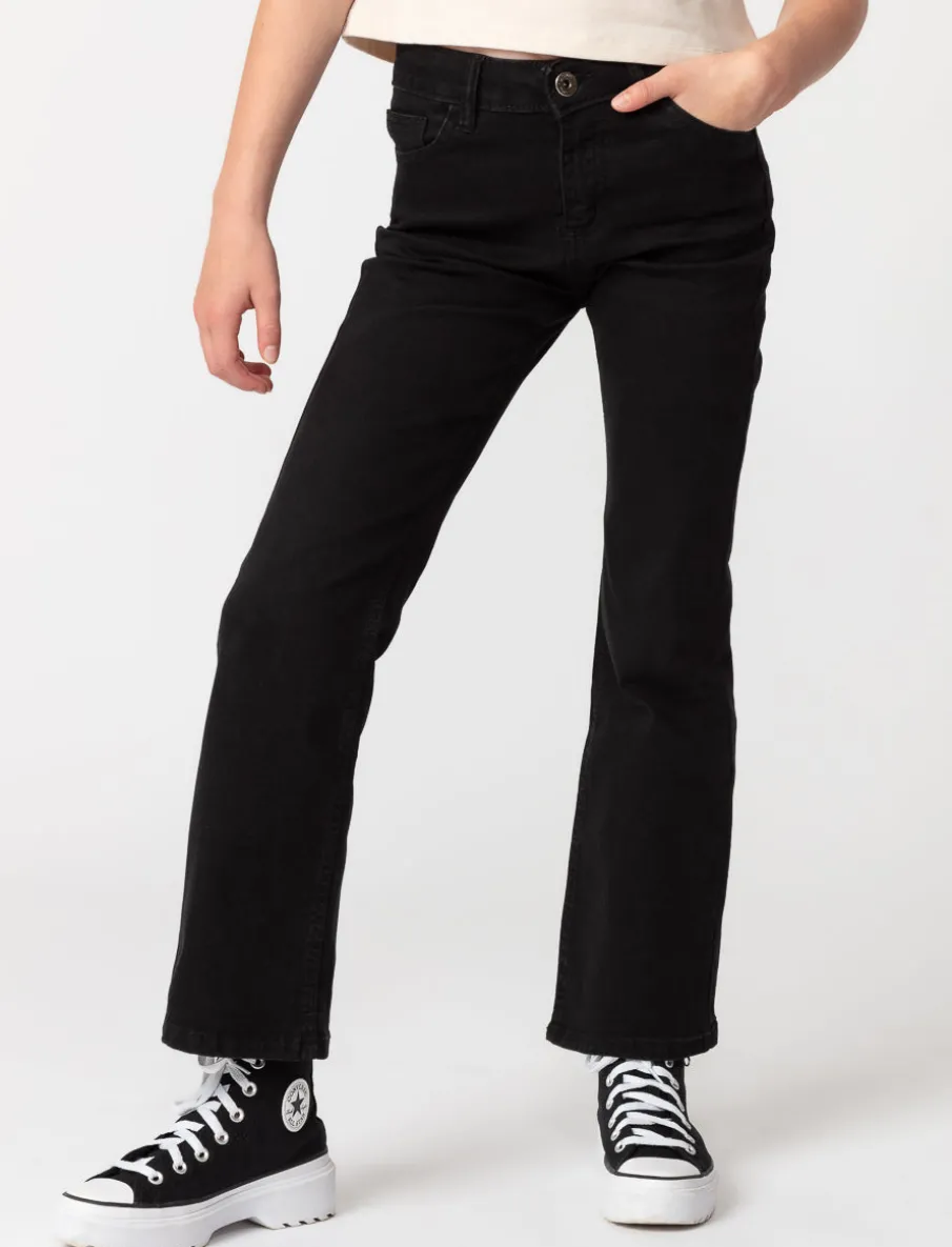 Regular-rise Bootcut Jeans