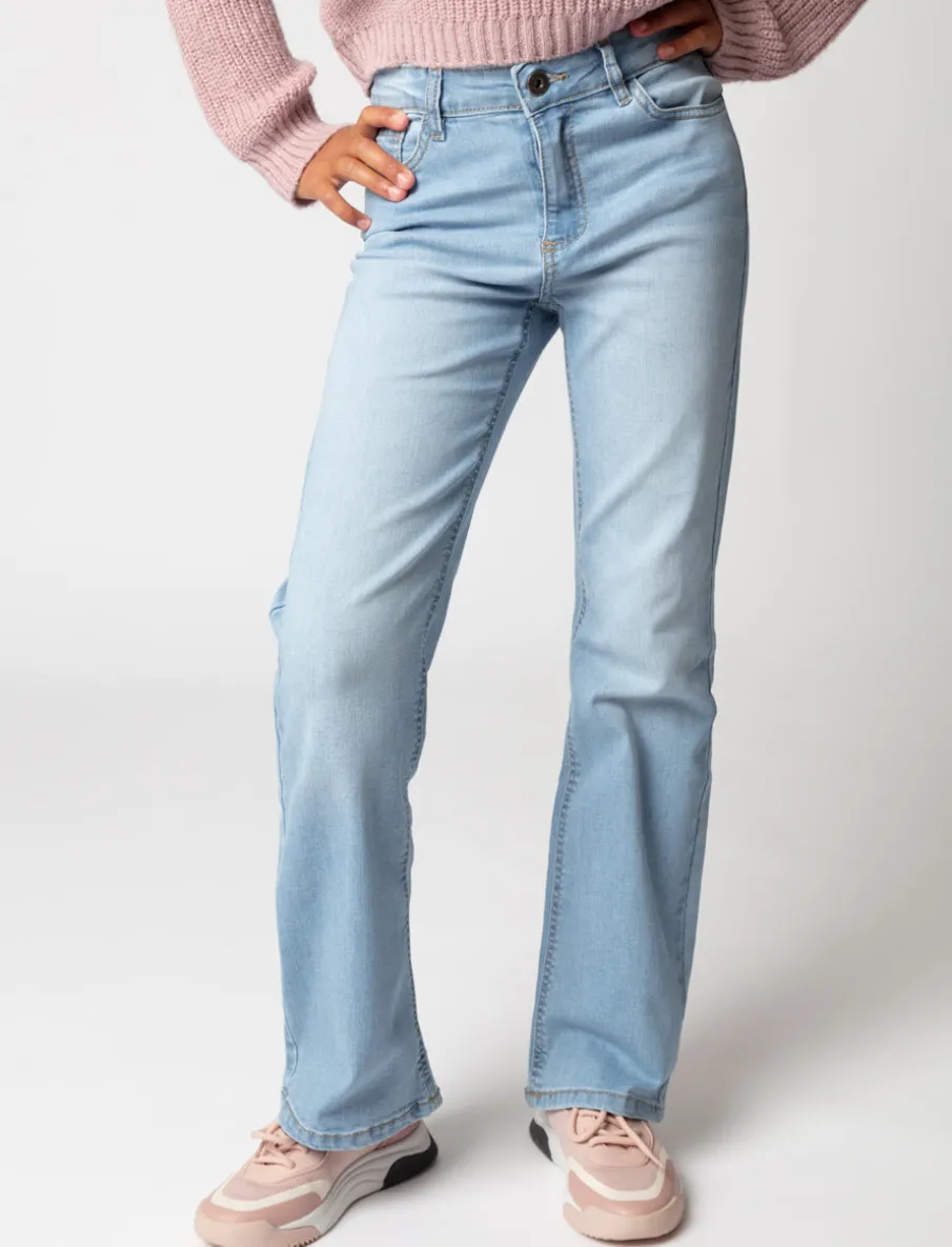 Regular-rise Bootcut Jeans