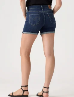 Regular-rise Denim Shorts