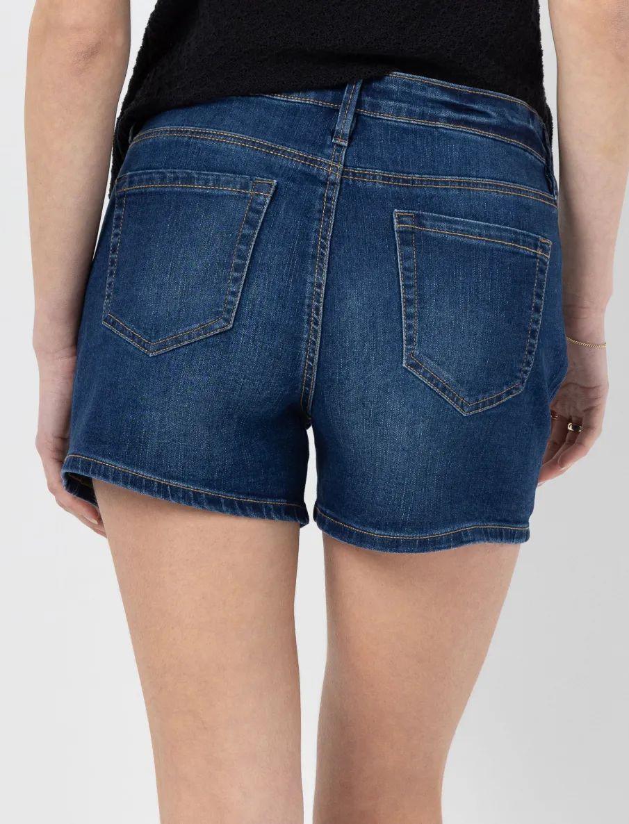 Regular-rise Denim Shorts