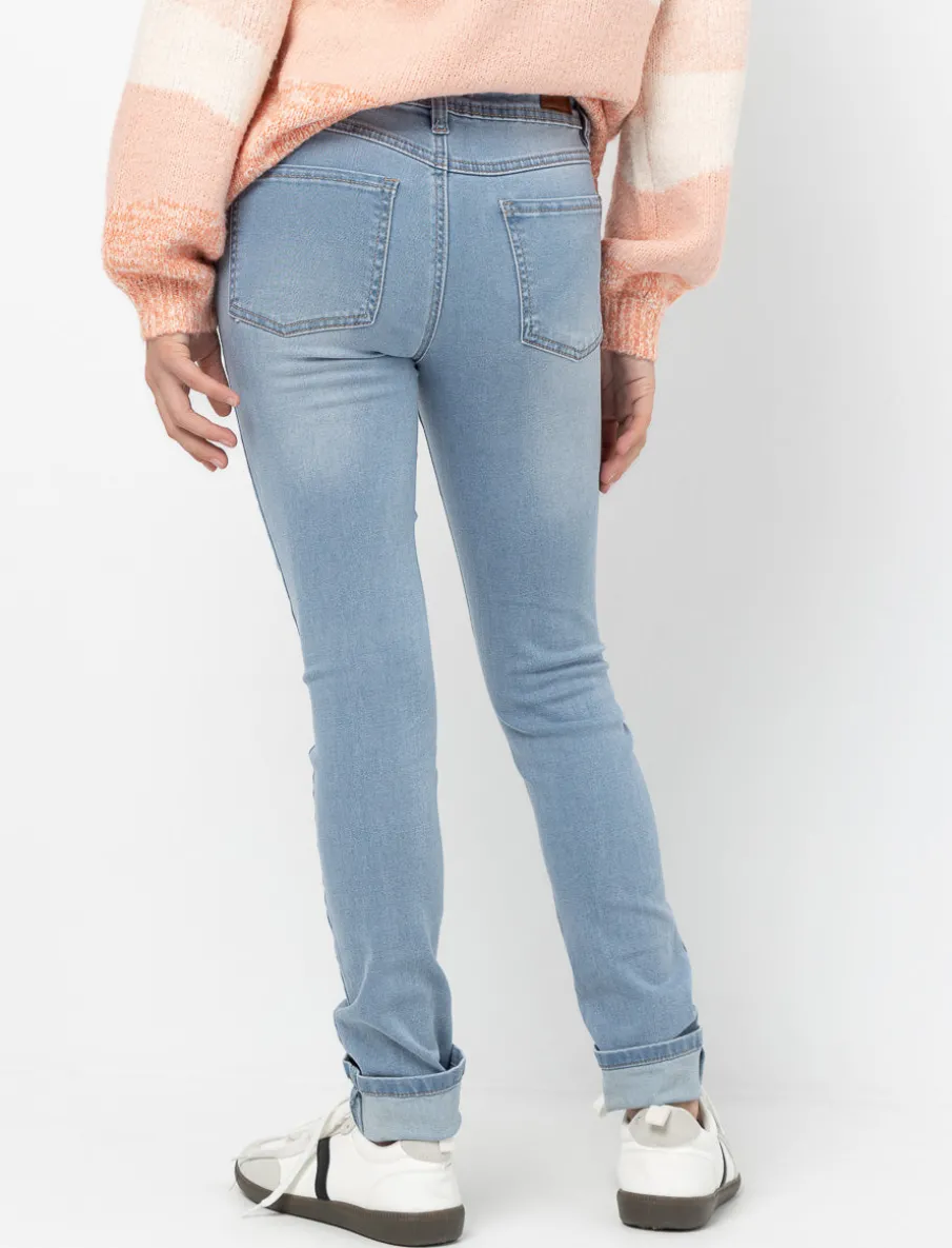 Regular-rise Skinny Jeans