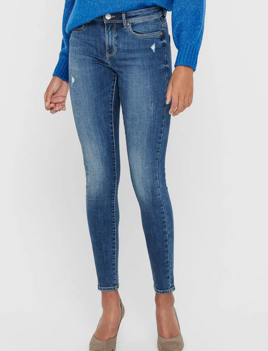 Regular-rise Skinny Jeans