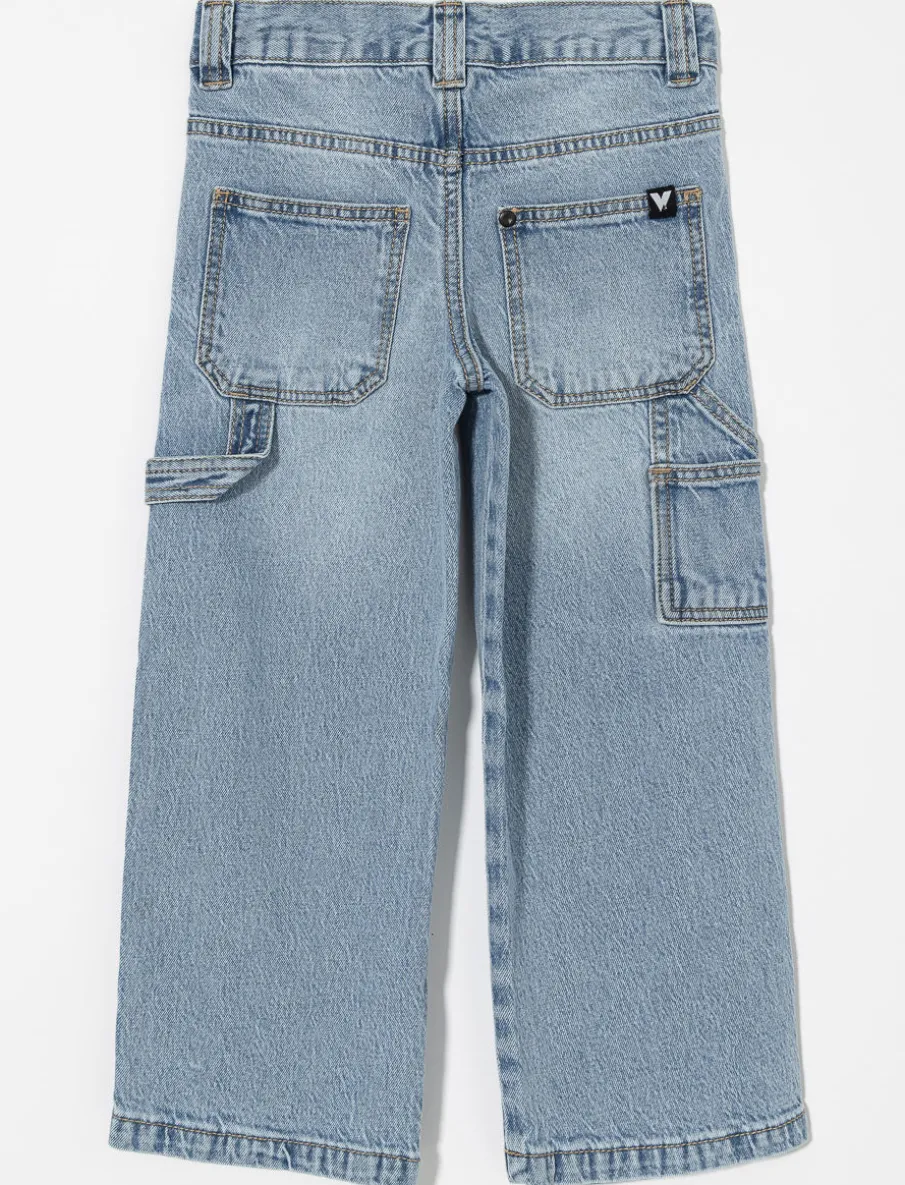 Regular-rise Wide-leg Jeans - Little Boy