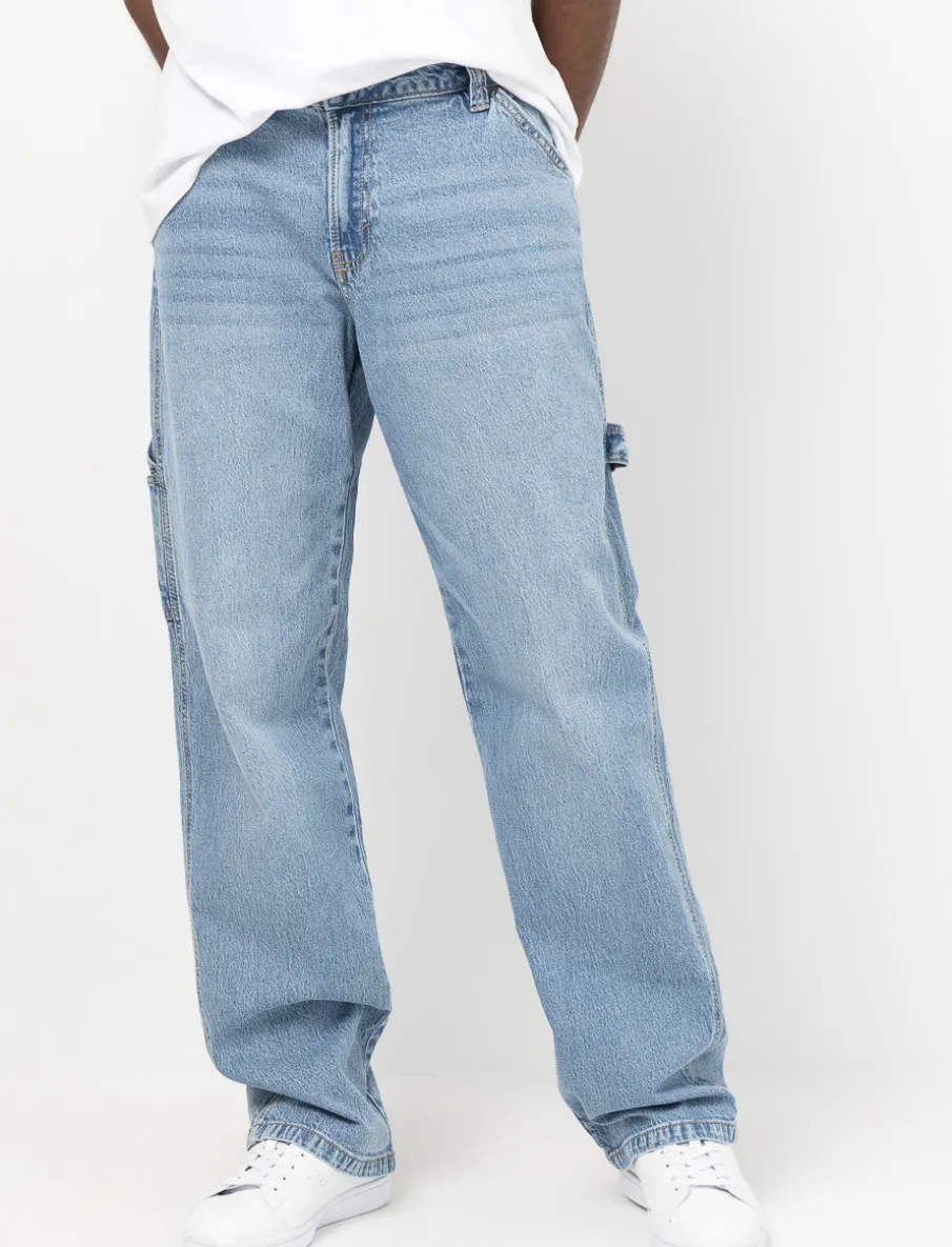 Regular-rise Wide-leg Jeans