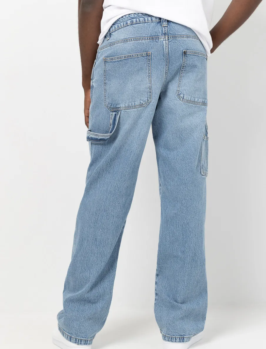 Regular-rise Wide-leg Jeans