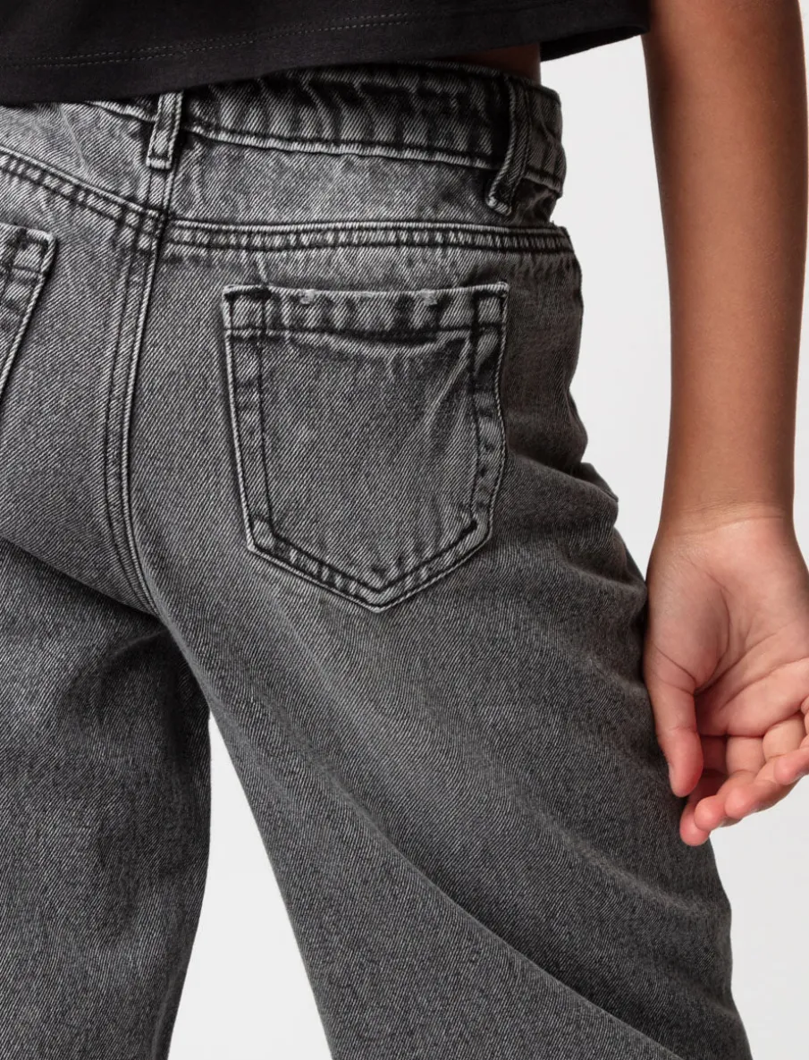 Regular-rise Wide-leg Jeans