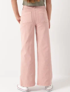 Regular-rise Wide-leg Pants - Teen Girls