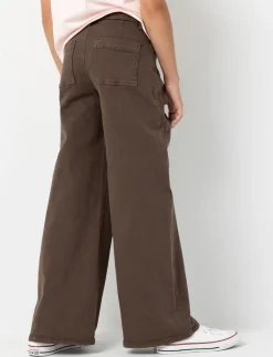 Regular-rise Wide-leg Pants - Teen Girls