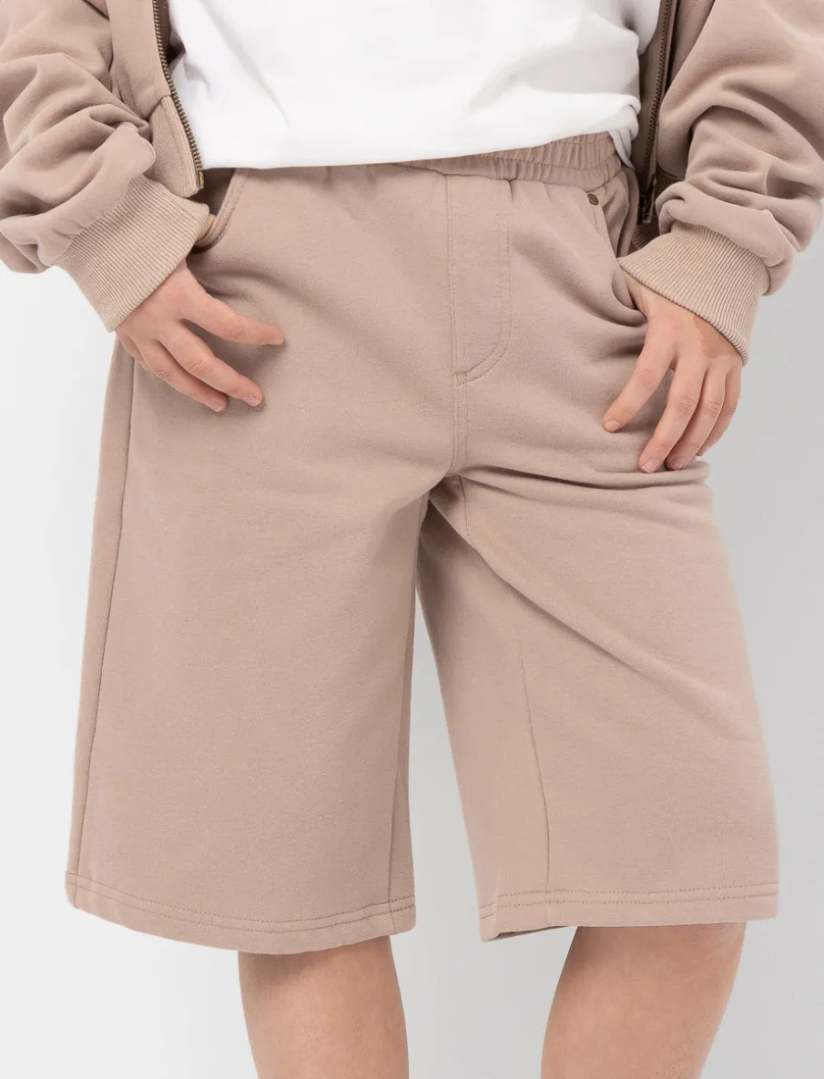 Relaxed Elastic-Waist Capri - Teen Girls
