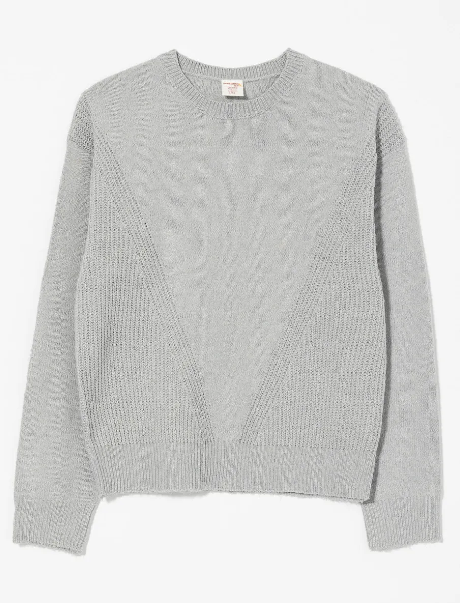 Relaxed Fit Knit Sweater - Teen Girl