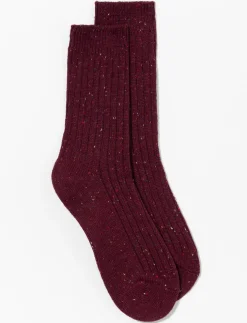 Ribbed Knit Socks