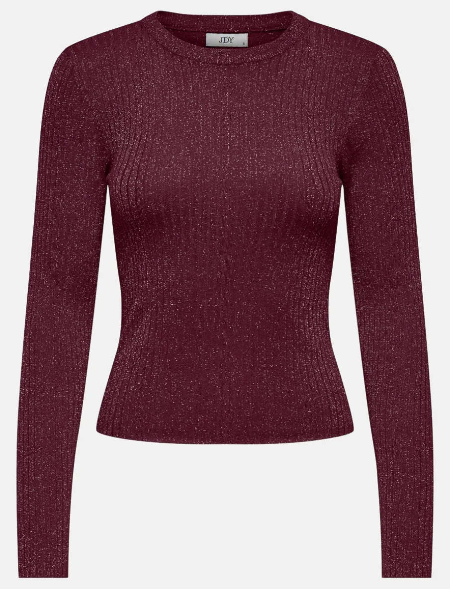 Ribbed Long-sleeve T-shirt