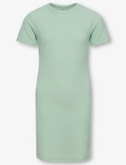 Ribbed Short Dress