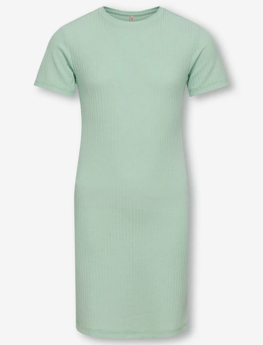 Ribbed Short Dress