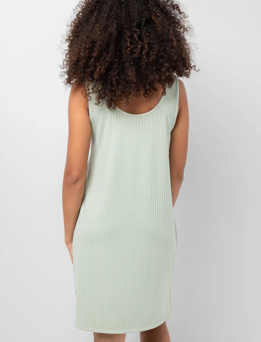 Ribbed Swim Cover-up Tunic