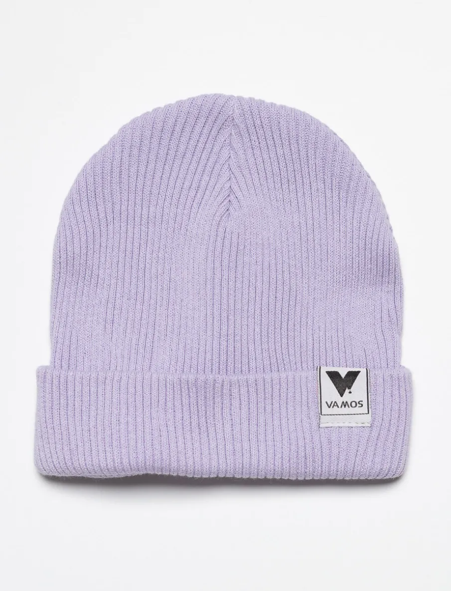 Rib-knit Beanie