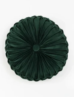Round Velvet Cushion