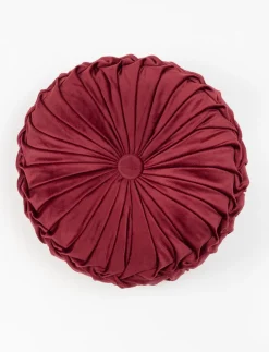 Round Velvet Cushion