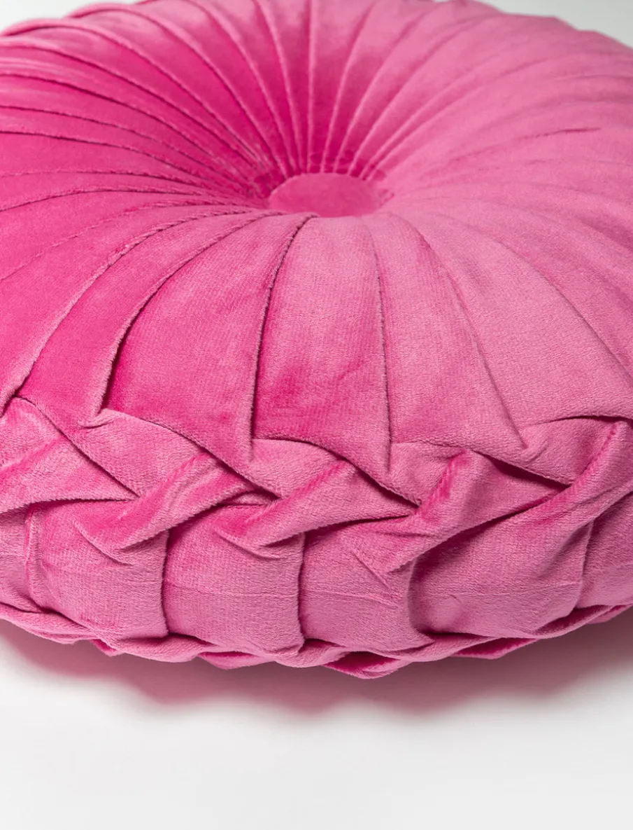 Round Velvet Cushion