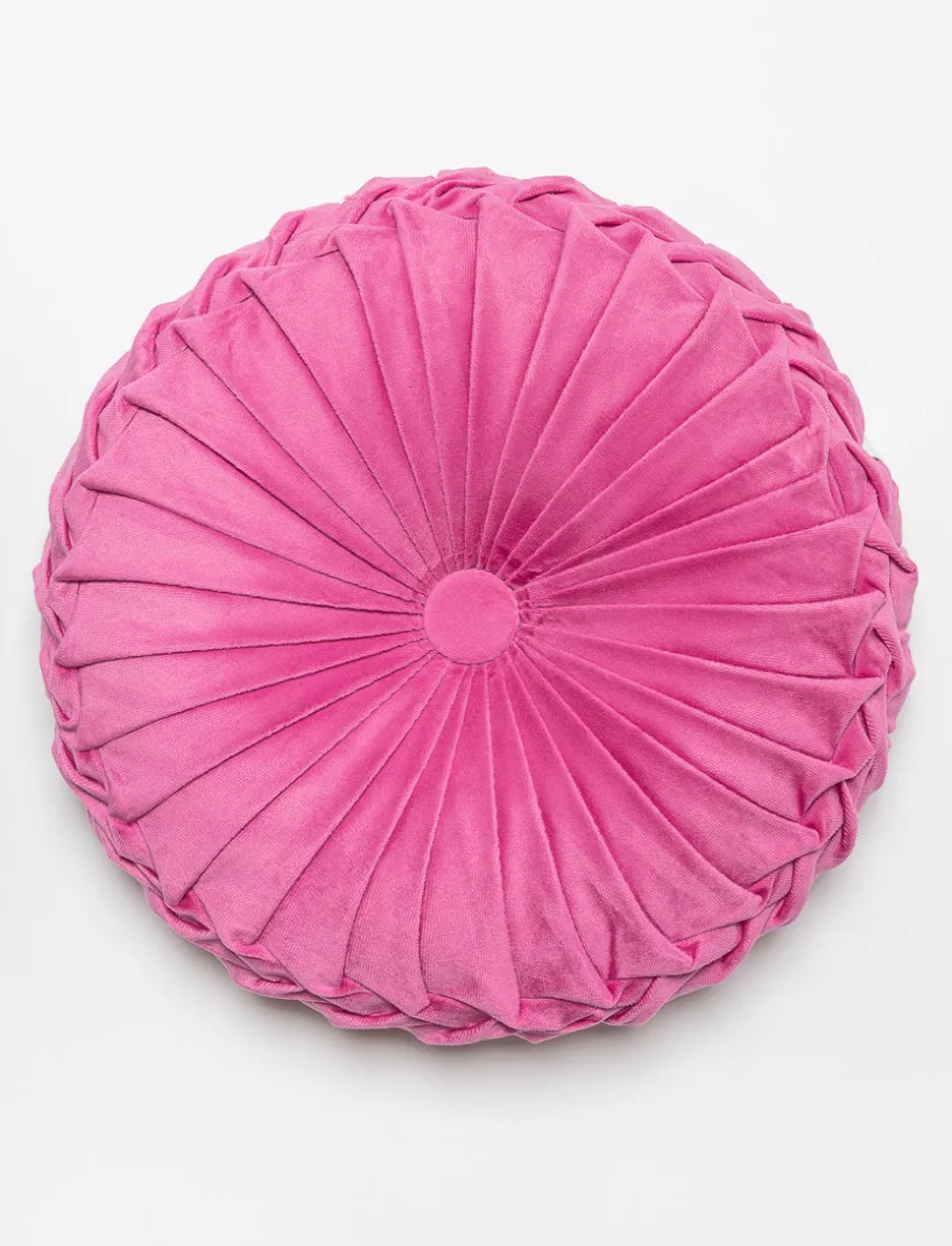 Round Velvet Cushion