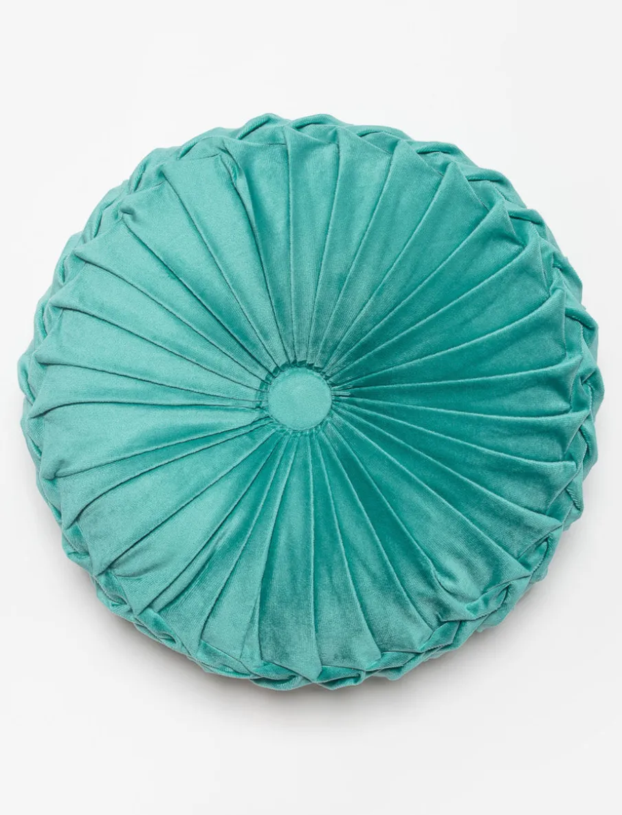 Round Velvet Cushion