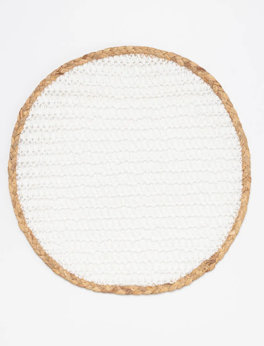 Round Water Hyacinth Placemat
