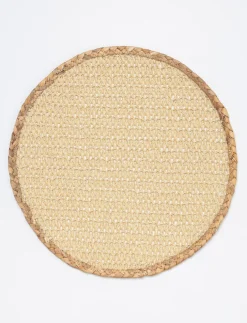 Round Water Hyacinth Placemat