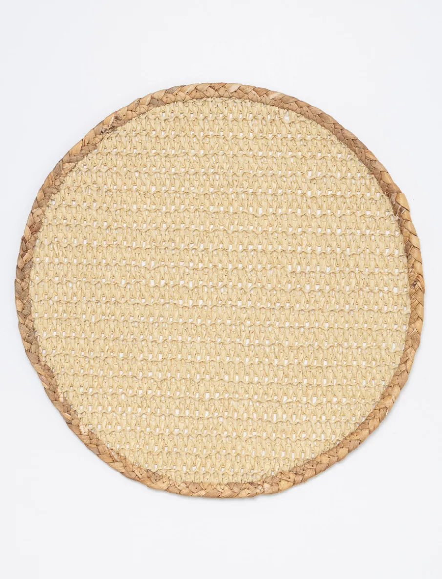 Round Water Hyacinth Placemat