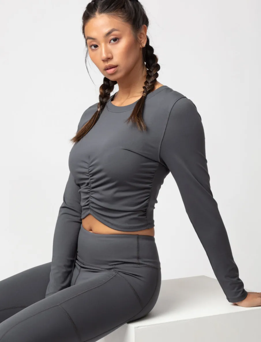 Ruched Sports T-shirt