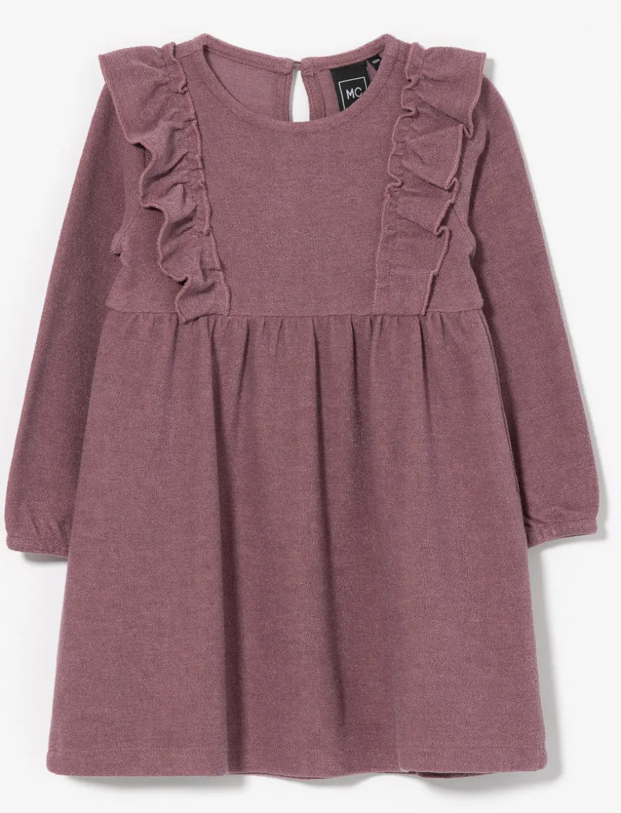 Ruffle Dress with Fitted Waist - Baby Girl