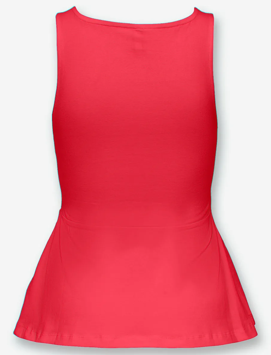 Ruffle Hem Tank Top